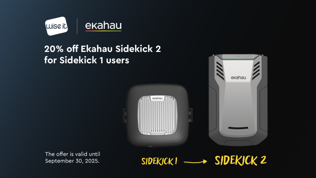 20% off Ekahau Sidekick 2 for Sidekick 1 users